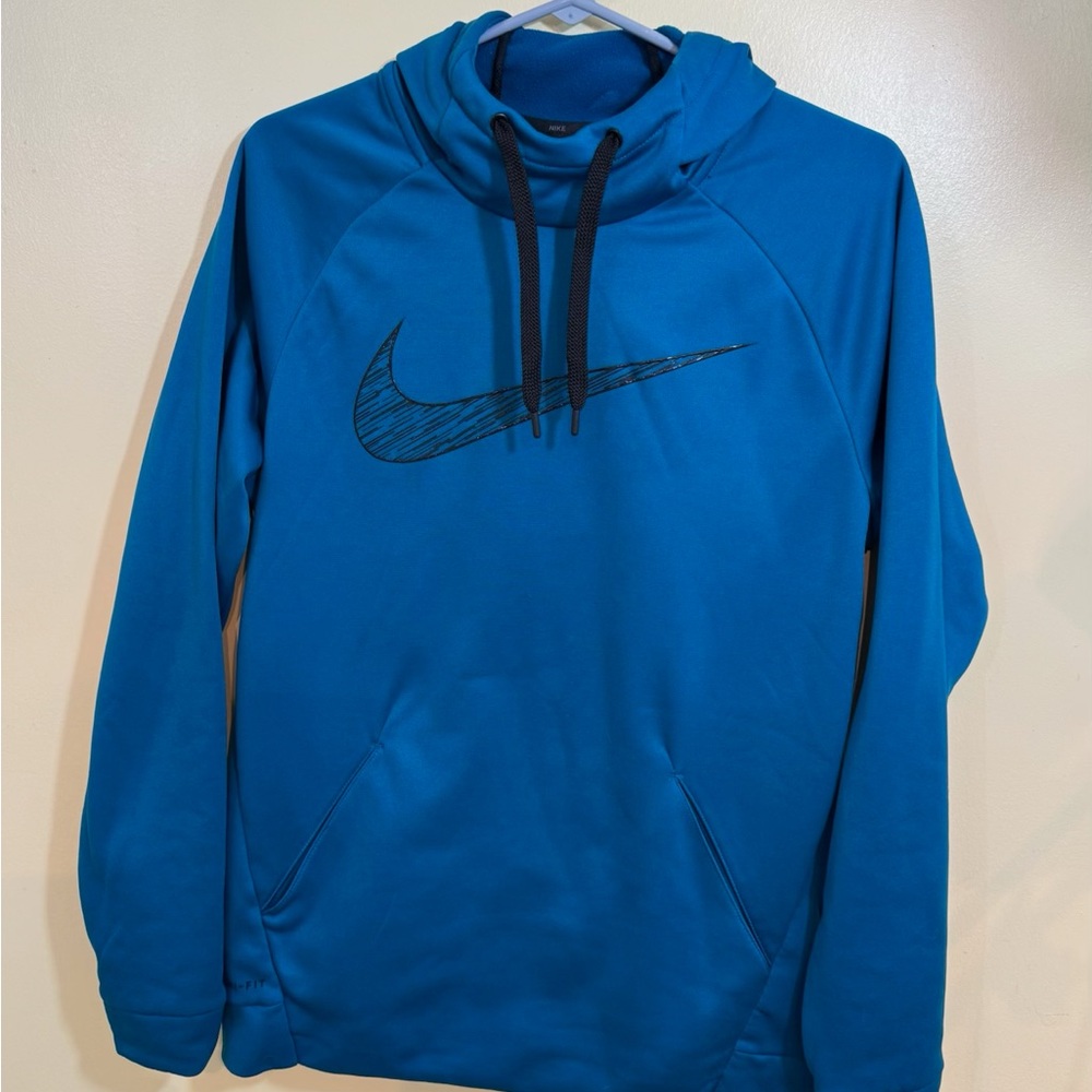 Men's Nike Teal Dri-FIT Hoodie Size Small - Picture 2 of 7